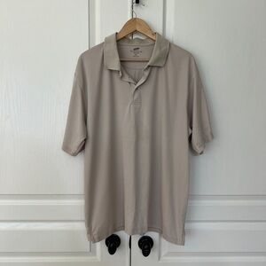 Men's Classic Tan Polo Shirt - Size XL